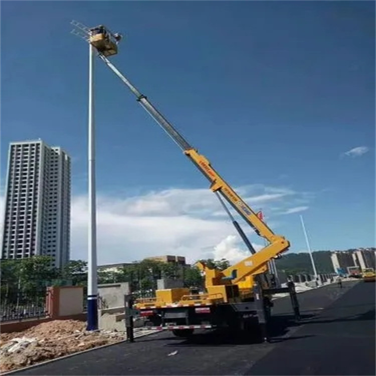 雷山维修路灯的曲臂升降车出租